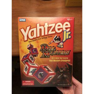 Yahtzee Jr. Duel Masters Wizards of the Coast Parker Brothers Hasbro Game NEW